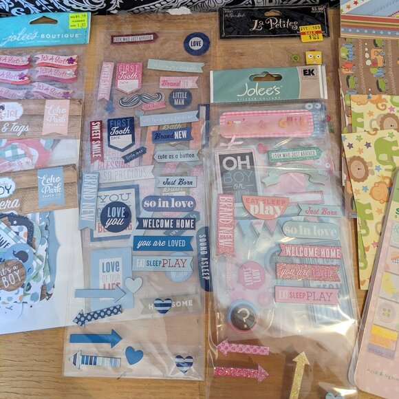 Baby Bundle NWT for Card Making or Scrapbooking - Picture 3 of 4